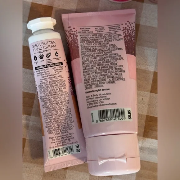 NEW B&BW Champagne Toast 5 piece set w/ lip mask & scrub,lip oil,hand/body cream - Picture 3 of 4